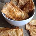Joanne's cooksnap of when they made Brown Rice Tortillas Crackers.