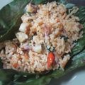 Cooksnap dari Tie Nuraeni untuk resep Nasi Bakar Cumi Pedas