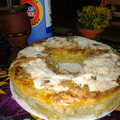 El cooksnap de Pamela Acosta cuando hizo Torta de manzana.