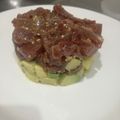 El cooksnap de Marta cuando hizo Tartar de atún con toque japonés.