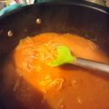 El cooksnap de Alfonso de las Cuevas cuando hizo Tinga de pollo.
