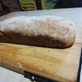 El cooksnap de Florencia cuando hizo Pan integral.