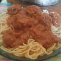 El cooksnap de Daiana Ayelen cuando hizo Albóndigas en salsa de tomate.