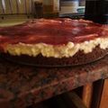 El cooksnap de Maria Nario Nario cuando hizo Cheesecake de frutilla (sin horno).