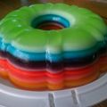 jayjewel3's cooksnap of when they made Rainbow jello shot cake.