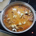 El cooksnap de anyoli cuando hizo Almejas en salsa de tomate.