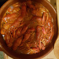 El cooksnap de Javier Za cuando hizo Cangrejos de río en salsa.