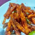 Ishita Kundu's cooksnap of when they made ক্রিসপি চিলি পটেটো.