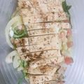 El cooksnap de Tatiana Luna Arce cuando hizo Ensalada de espinaca con milanesa de pollo apanada 🥗.