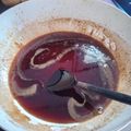 El cooksnap de Carolina Villamayor cuando hizo Salsa agridulce Básica.