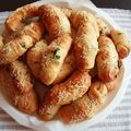 Dora K. Kaszap Cooksnap-ja, amikor elkészítette a(z) Medvehagymás kiflik receptet.