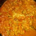 El cooksnap de Chopper Lagrutta cuando hizo Estofado con carne.