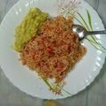 Sarapeters's cooksnap of when they made Cooked Indomie and Boiled eggs with Avocado.