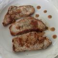 El cooksnap de Esther Soto cuando hizo Salteado de Cerdo (ポーク・ソテー).
