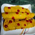Abhilasha Singh का कुकस्नैप जब उन्होंने बेसन का चीला (besan ka cheela recipe in Hindi) बनाया था।
