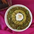 HEMA OZA's cooksnap of when they made રીંગણ-લીલી ડુંગળીનું શાક (Brinjal-Green Onion Sabji).