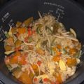 廖禹麒 的 南瓜菇菇日式炊飯｜素食 cooksnap