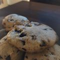 El cooksnap de Mica Bats cuando hizo Galletas con chips de chocolate.