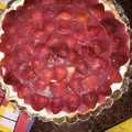 El cooksnap de Lourdes Paolillo cuando hizo Cheesecake de frutilla (Semifrío).