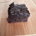El cooksnap de Silvina Santarrosa cuando hizo Brownie.