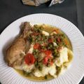 El cooksnap de Palomita Castro cuando hizo Estofado de pollo 🍗 y arroz 🍚.