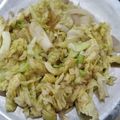 Cooksnap Zarafafiis ❣️🌹 semasa beliau membuat Kobis masak sos tiram.