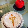 El cooksnap de Diana_Molano cuando hizo 🥧Tarta de almendra /Tarta de Santiago 🥧.