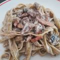 El cooksnap de Guillermito cuando hizo Nidos de pasta, a la carbonara.