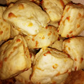 El cooksnap de mariana cuando hizo Scones de parmesano, queso azul y ciboulette😃.