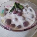Cooksnap dari Ismi Euiss Sulastrii untuk resep Bubur biji salak ubi ungu