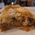 El cooksnap de Fer en la Cocina cuando hizo Tarta de  Zapallitos y Pollo con Verduras.