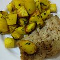 El cooksnap de Elena M cuando hizo Patatas especiadas al horno.