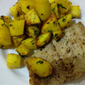 El cooksnap de Elena M cuando hizo Patatas especiadas al horno.