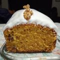 El cooksnap de Yani Corbo cuando hizo Budín de zanahoria y nuez.