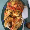El cooksnap de enrique cuando hizo Bacalao con salsa de tomate.