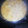 El cooksnap de Alejandro Saavedra cuando hizo Paella de choritos.