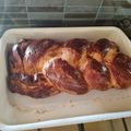 Melinda Dudás Cooksnap-ja, amikor elkészítette a(z) Húsvéti fonott kalács 🙂 receptet.