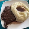 El cooksnap de Teresita Felíz cuando hizo Bifé con puré.