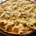 El cooksnap de Katherinne Arias cuando hizo Quiche de pollo con verduras.
