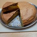 El cooksnap de Lorena Azzi cuando hizo Torta de mandarina y chocolate.