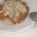 El cooksnap de Tullio Bertini cuando hizo Ñoquis de boniato con salsa de queso de cabra.