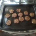 El cooksnap de Claudia cuando hizo Galletas de mantequilla de maní y chocolate con avena ! Súper saludable.