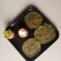 Rekha Vora's cooksnap of when they made પાલક નાં થેપલા (Palak Thepla Recipe In Gujarati).