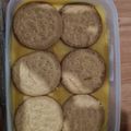 Cooksnap dari ulysiradj untuk resep Puding ubi kuning biskuit marie susu