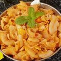 Tanya arora का कुकस्नैप जब उन्होंने स्वीटकोर्न मैकरॉनी पुलाव (sweetcorn macaroni pulao recipe in Hindi) बनाया था।