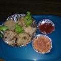 Ratna Raj का कुकस्नैप जब उन्होंने चीज़ पनीर बम (cheese paneer bombs recipe in hindi) बनाया था।