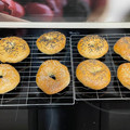 El cooksnap de Bernardo Conejo cuando hizo Bagels Caseros.