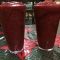 El cooksnap de Carmen Palomino cuando hizo Frappé de frutas rojas.