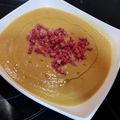 El cooksnap de Merche Ortega cuando hizo Crema de verduras.