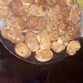 El cooksnap de Agustina Dominguez cuando hizo Palmeritas.